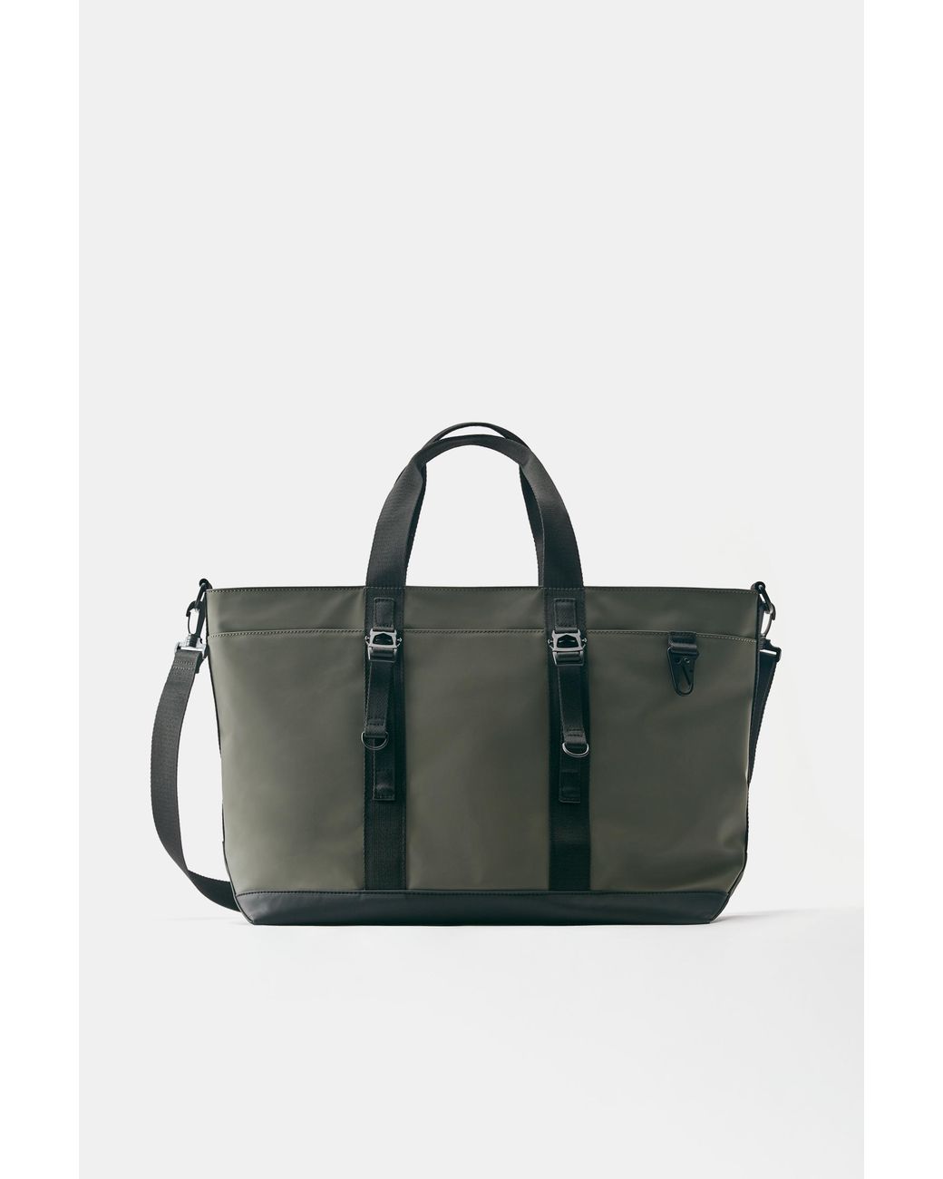 Borsa Shopper Tecnica di Pull&Bear in Green da Uomo