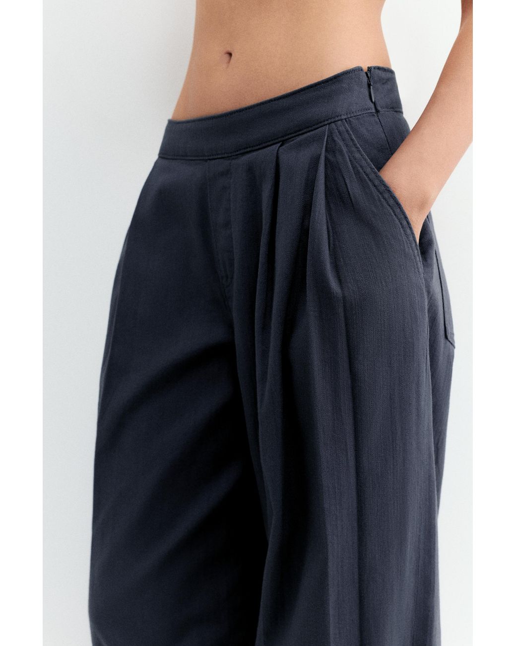 Pull&Bear Blue Rustikale Pumphose