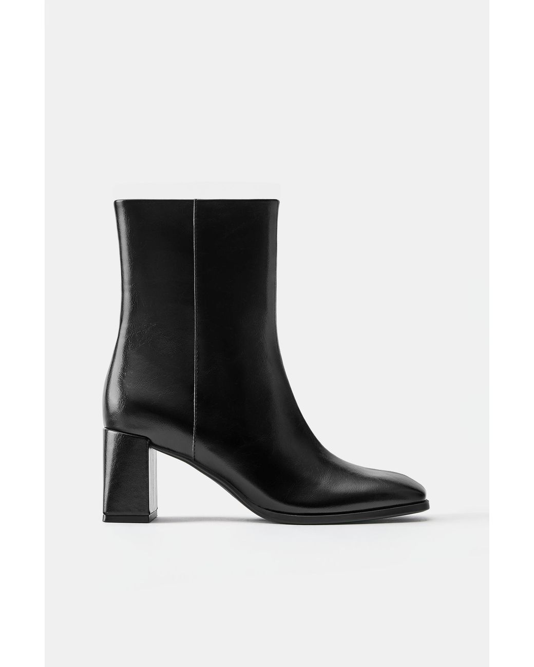 Pull&Bear Black Absatzstiefeletten
