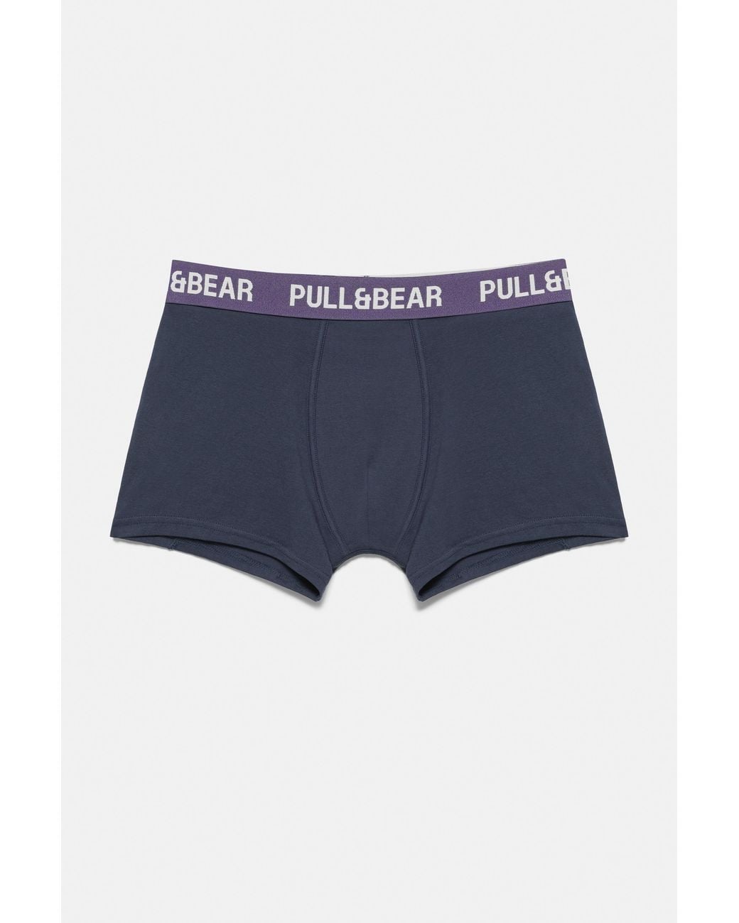 Pack 3 Boxer di Pull&Bear in Blue da Uomo
