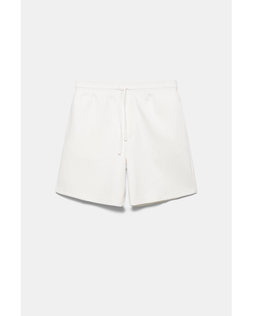 Bermuda Jogging Interlock Pull&Bear pour homme en coloris White