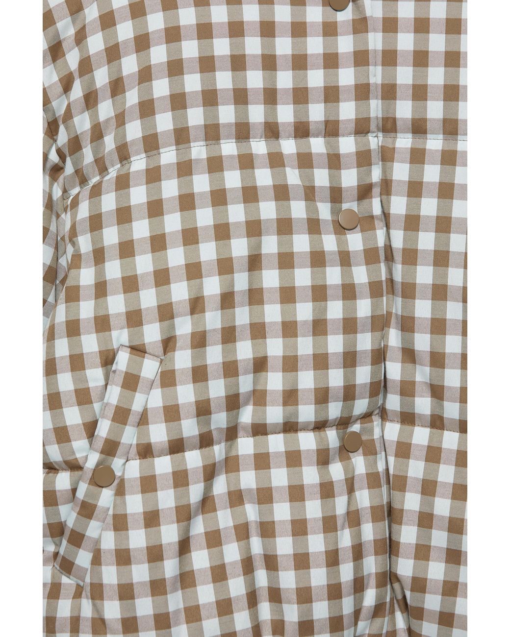 Giubbotto Imbottito Quadri di Pull&Bear in Multicolor