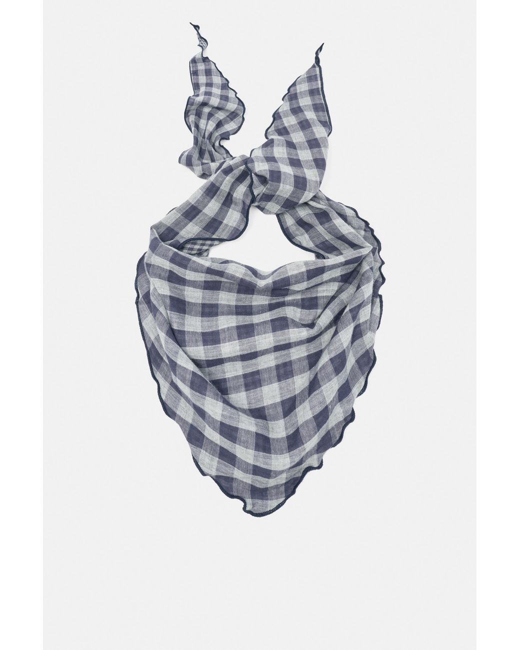 Pull&Bear Multicolor Check Print Bandana