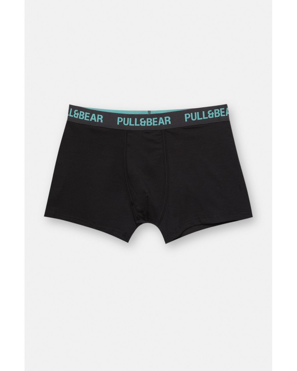 Pull&Bear Black Pack Of 3 Boxers for men