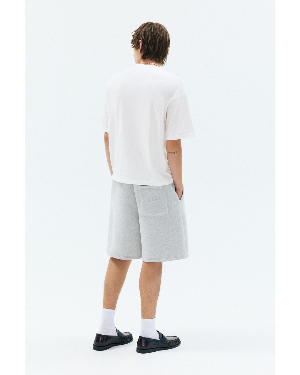 Pull&Bear White Honda Car Graphic T-Shirt for men