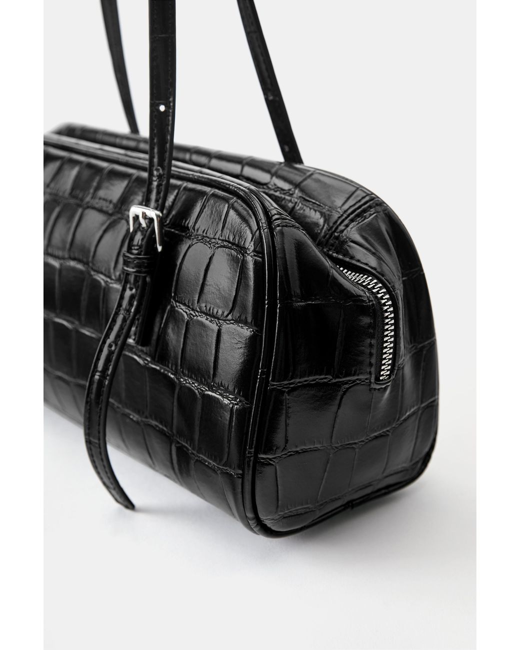 Pull&Bear Schoudertas Met Textuur in het Black