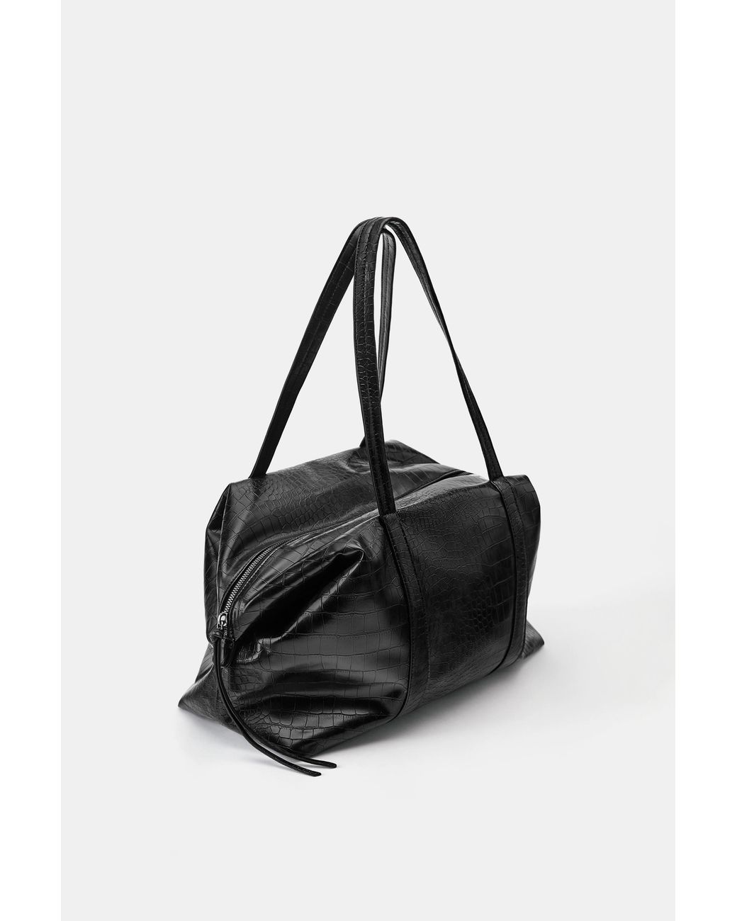 Pull&Bear Blue Shopper Mit Struktur