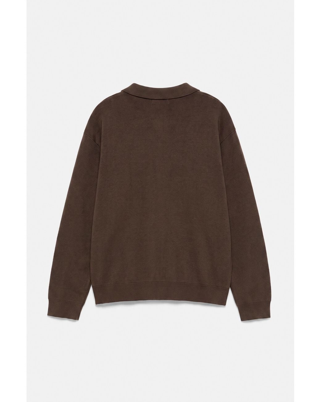 Polo di Pull&Bear in Black da Uomo