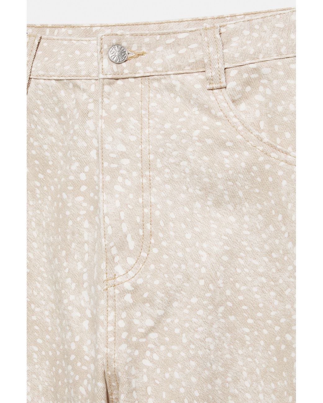 Pull&Bear Hose Mit Bambi-Print in Natural für Herren