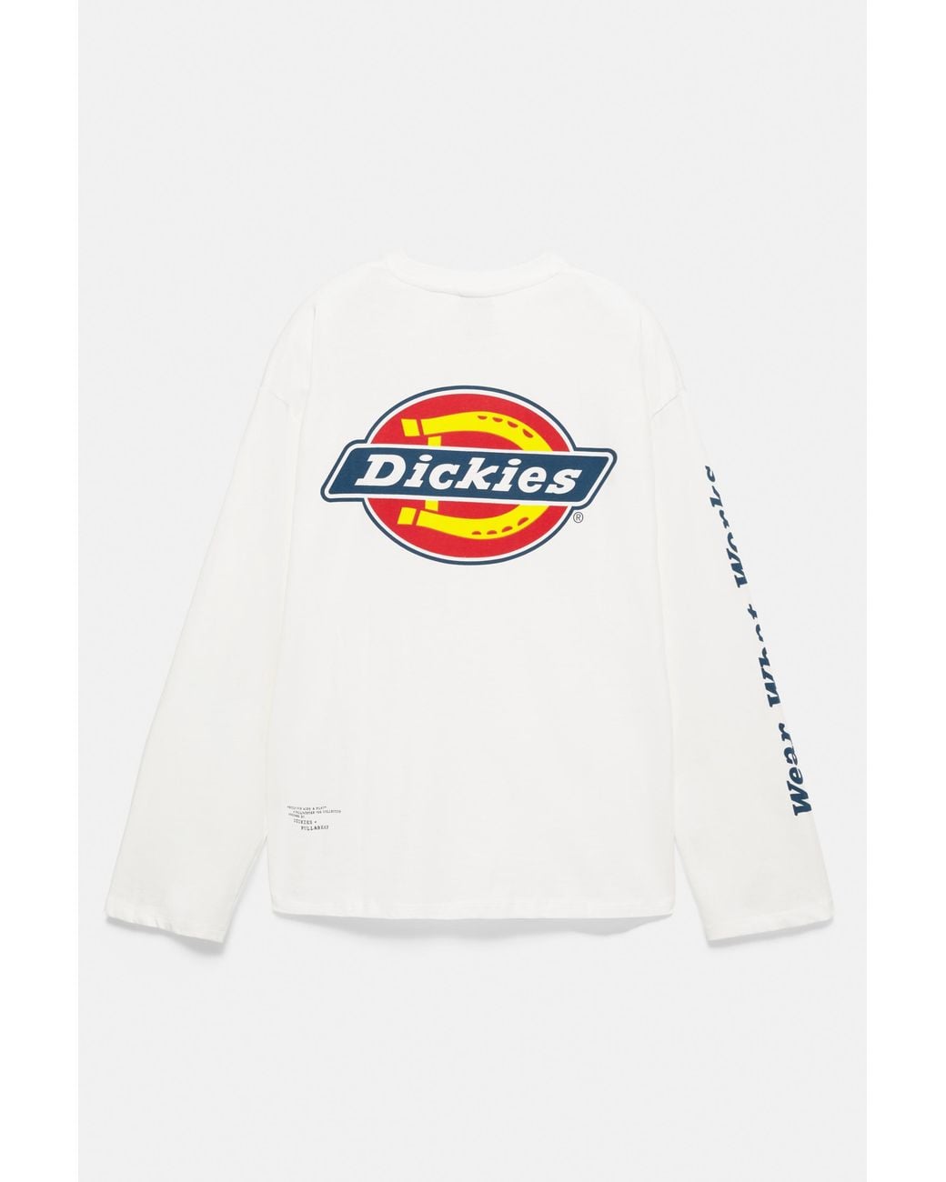 Pull&Bear Multicolor Dickies Long Sleeve T-Shirt