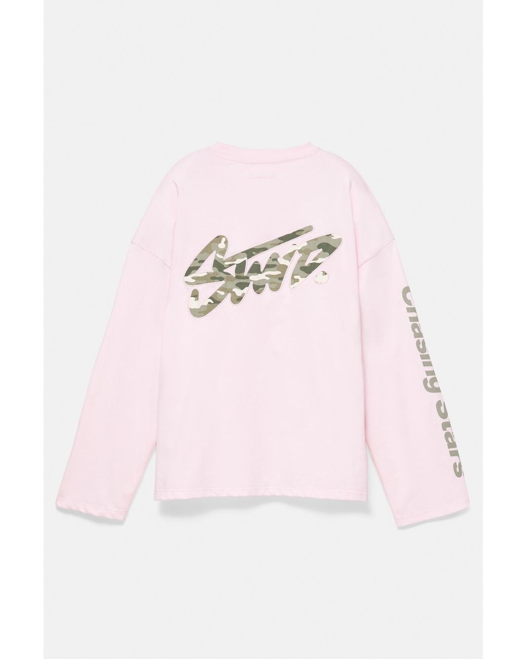 Pull&Bear Blue Stwd Graphic T-Shirt