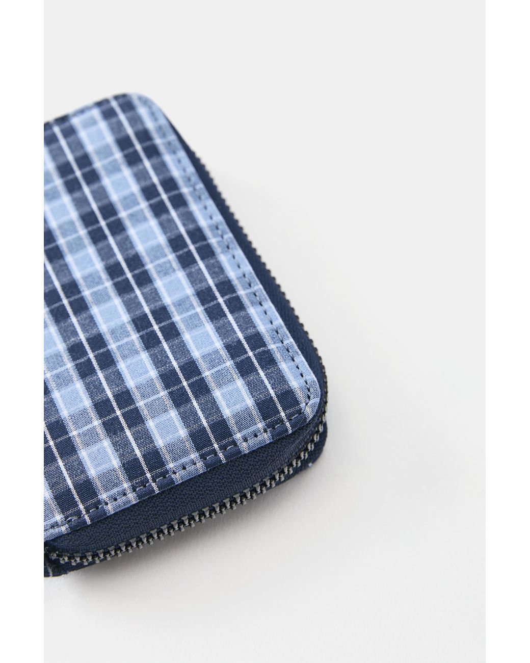 Portafogli A Quadri di Pull&Bear in Blue