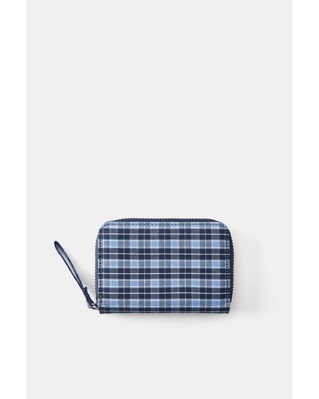 Portafogli A Quadri di Pull&Bear in Blue