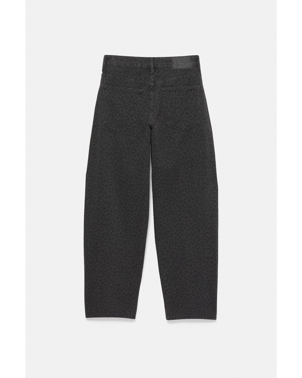 Jean Barrel Léopard Pull&Bear en coloris Gray