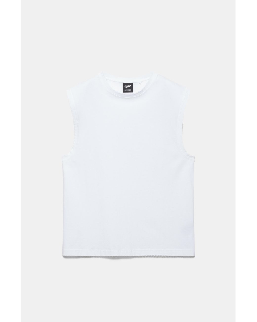 Pull&Bear White Strappy Top for men