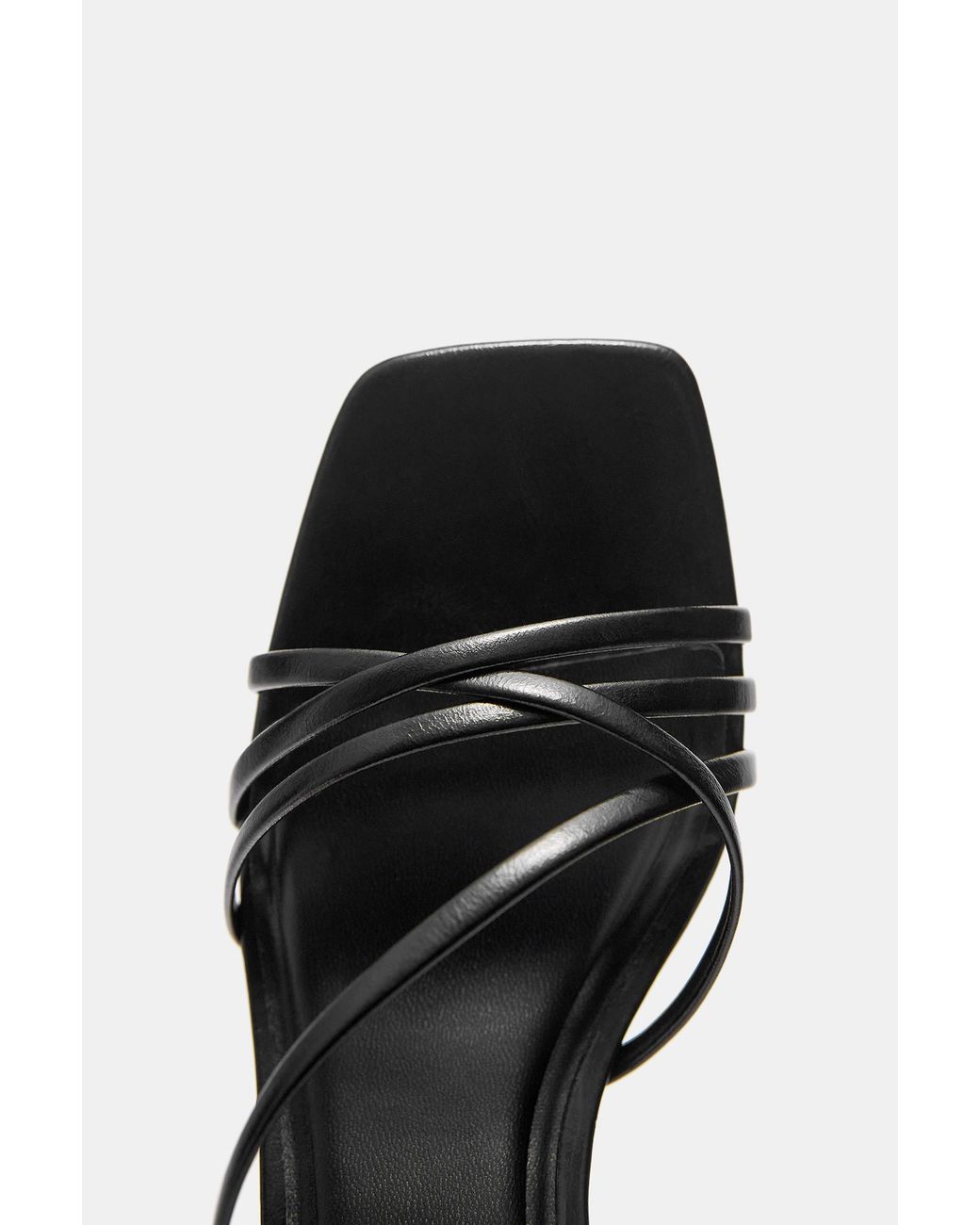 Pull&Bear Blue Strappy High-Heel Sandals