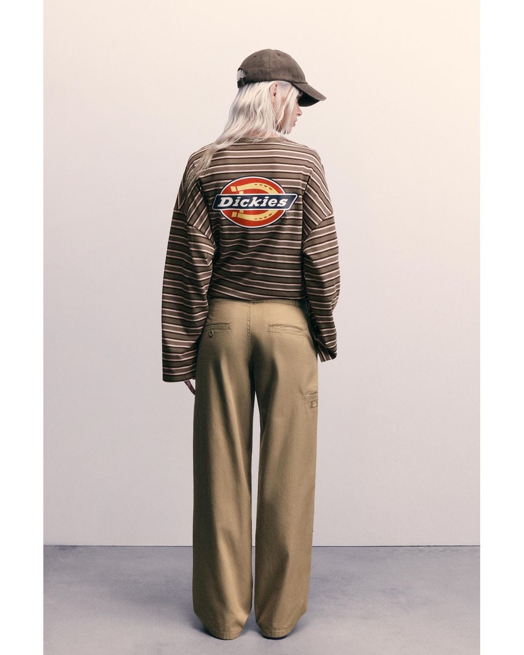 Pull&Bear Natural Dickies Chino Trousers