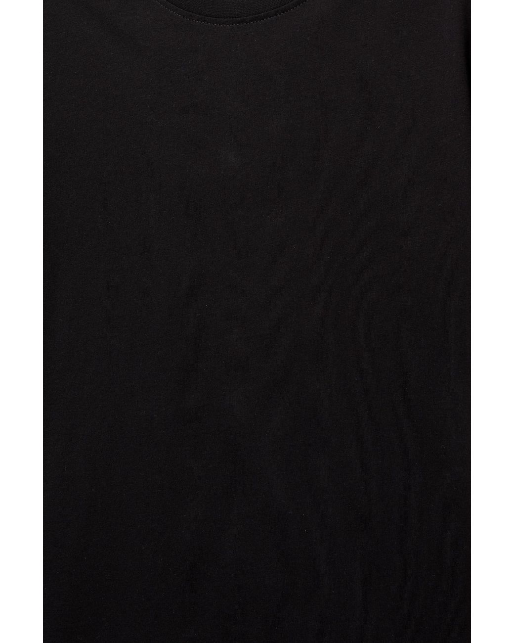 Pull&Bear Black Basic T-Shirt for men