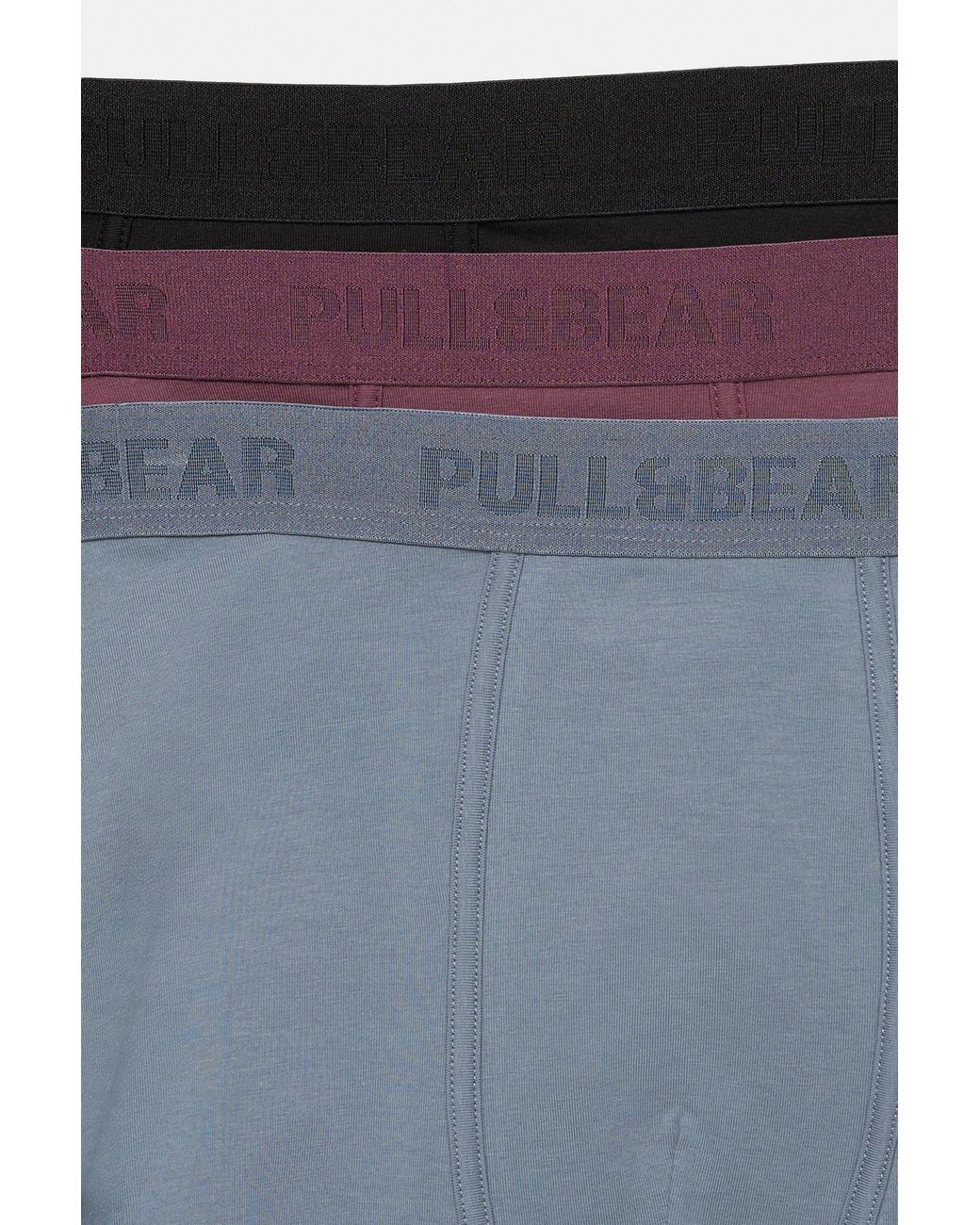 Pull&Bear Multicolor 3-Pack Of Boxers for men