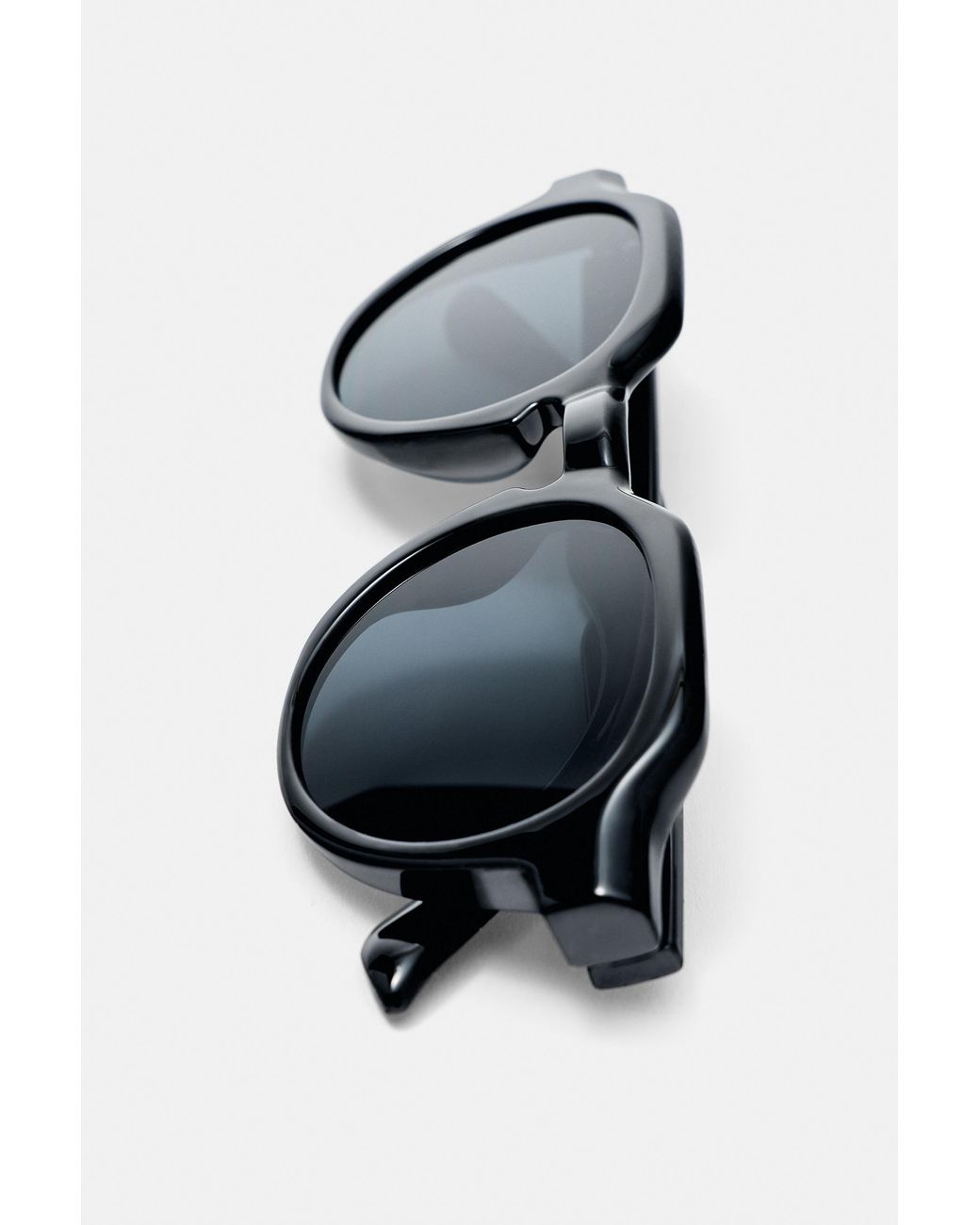 Pull&Bear Blue Tortoiseshell-Effect Sunglasses for men