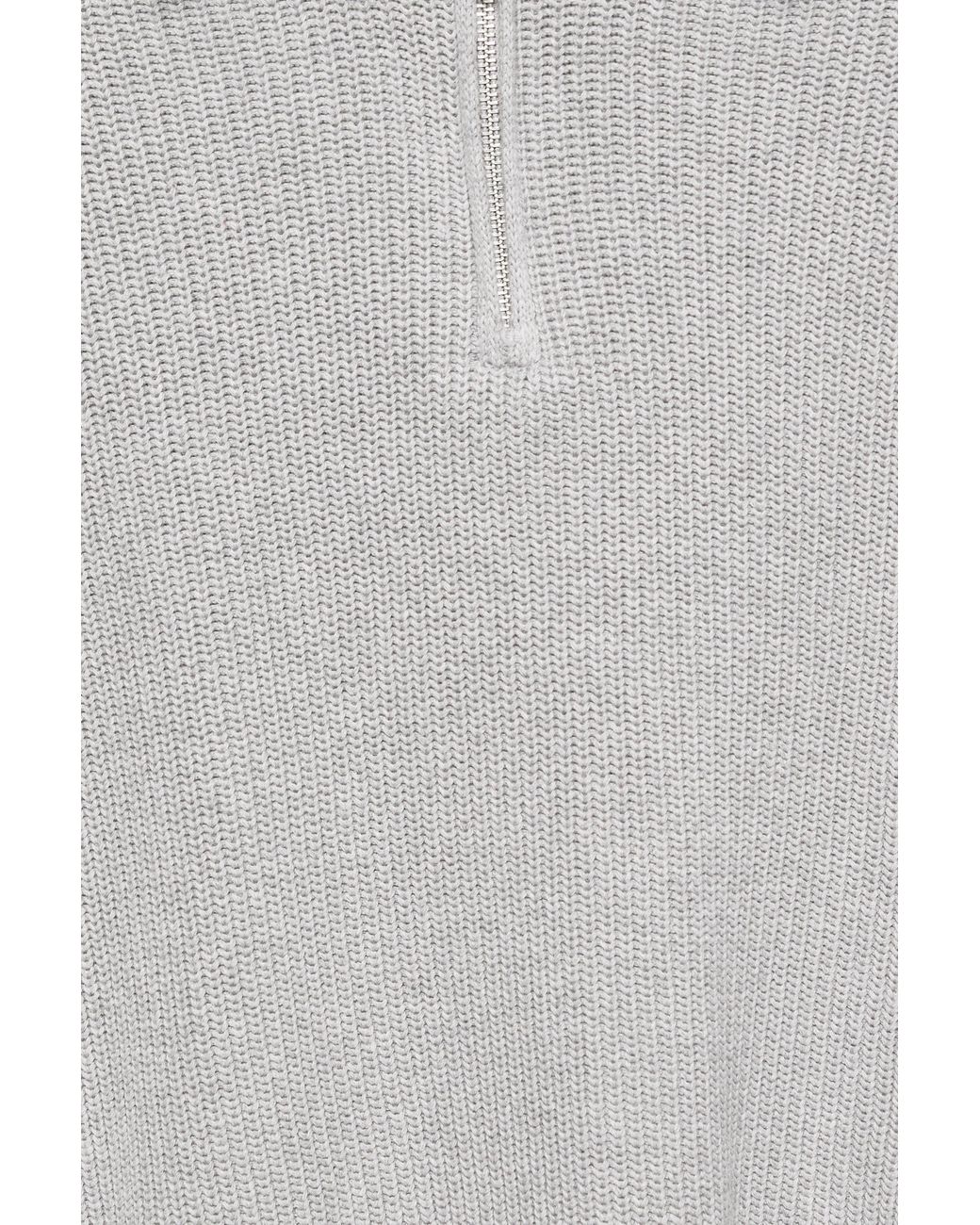 Pull Col Zippé Pull&Bear pour homme en coloris Gray
