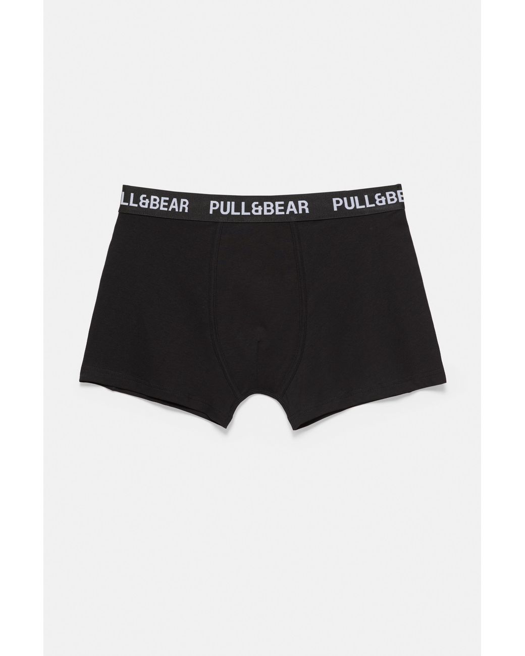 Pull&Bear 3-Pack Boxershorts in het Black voor heren