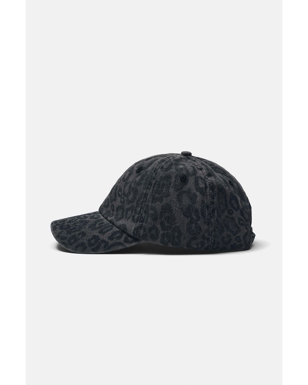 Pull&Bear Black Leoparden-Cap