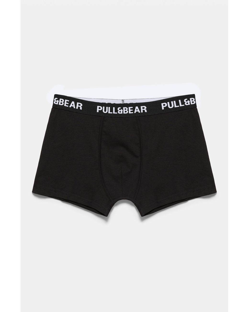 Pull&Bear Black Pack Of 3 Boxers for men