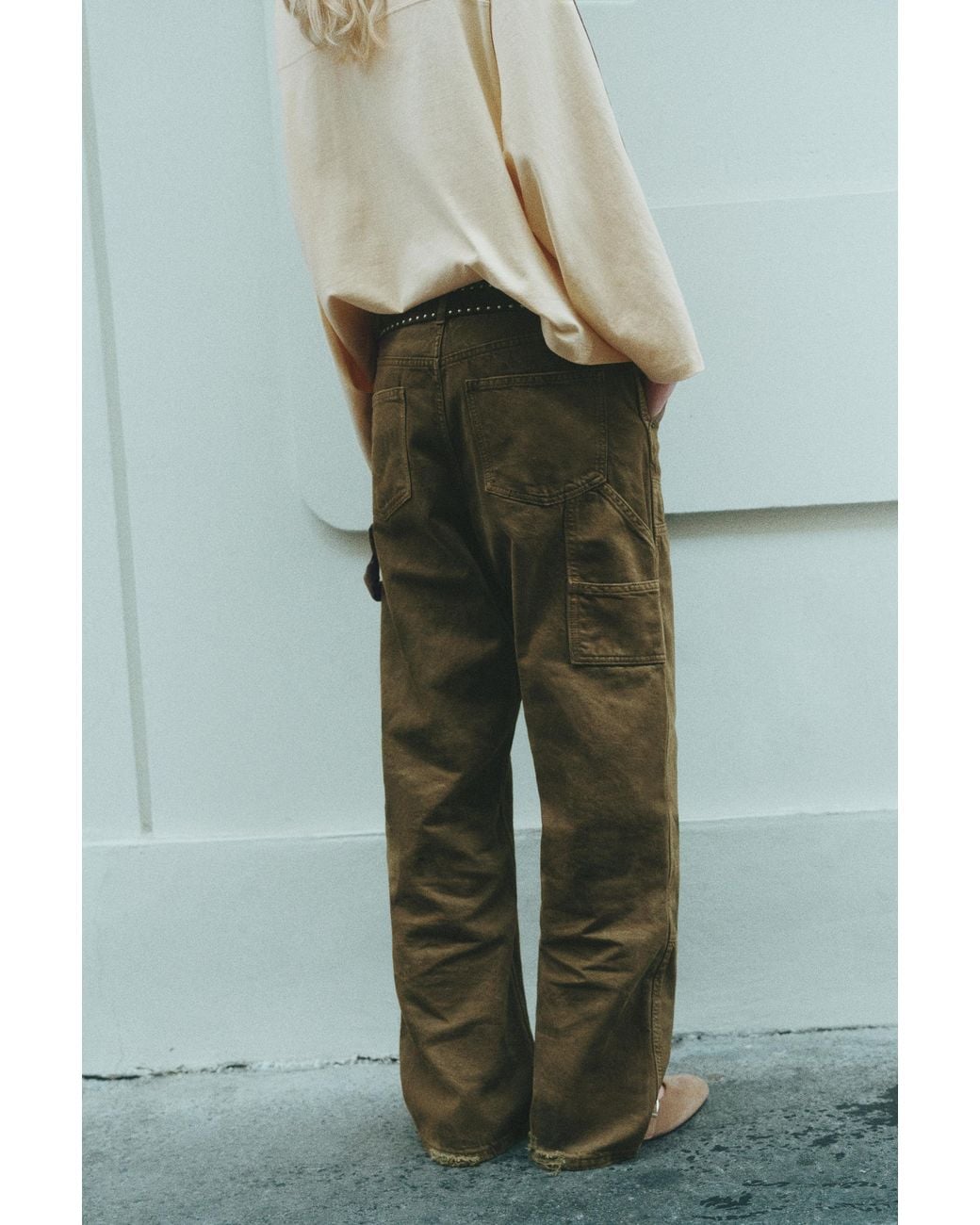 Pull&Bear Carpenterjeans in het Green