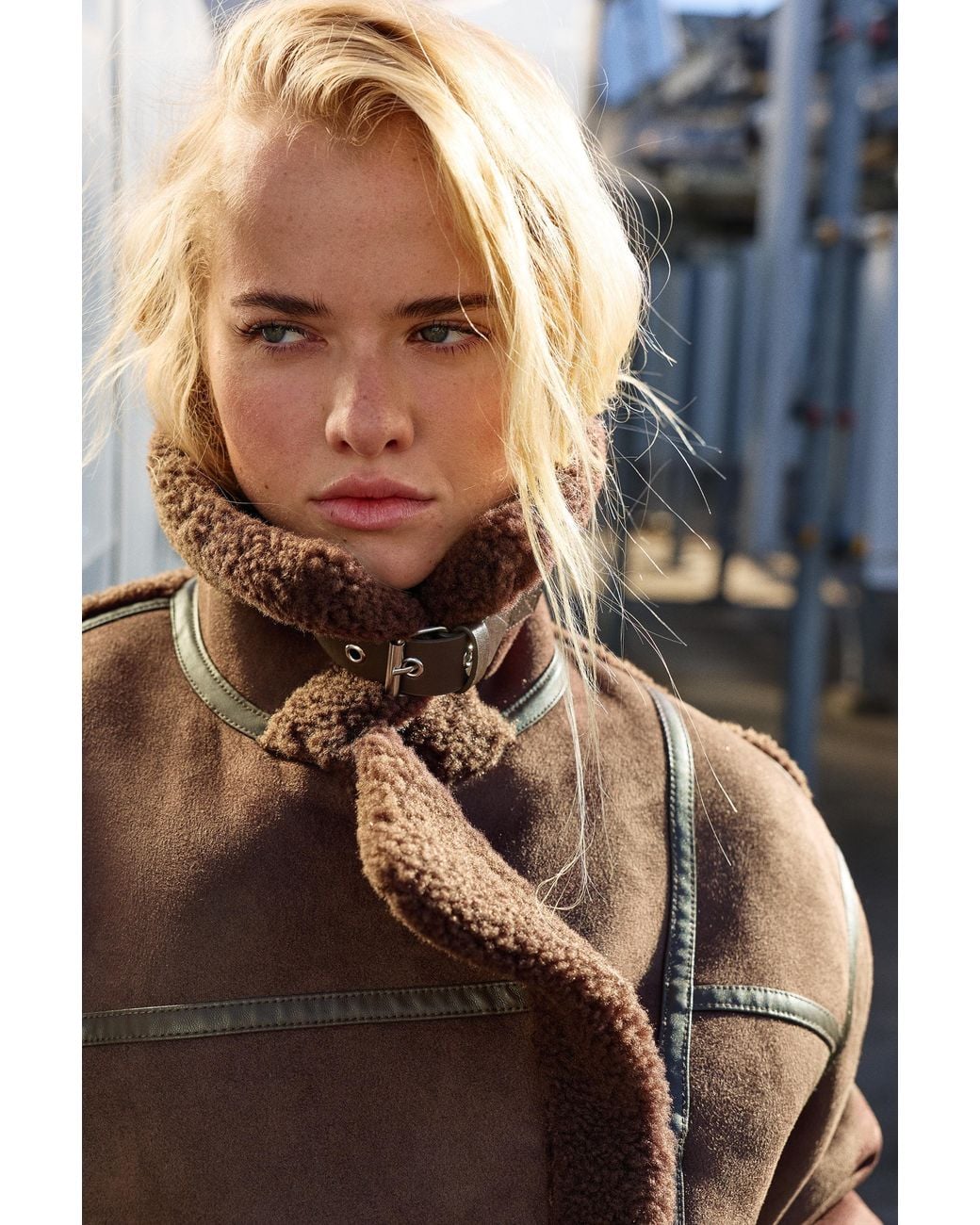 Pull&Bear Dubbelzijdig Bikerjack in het Gray