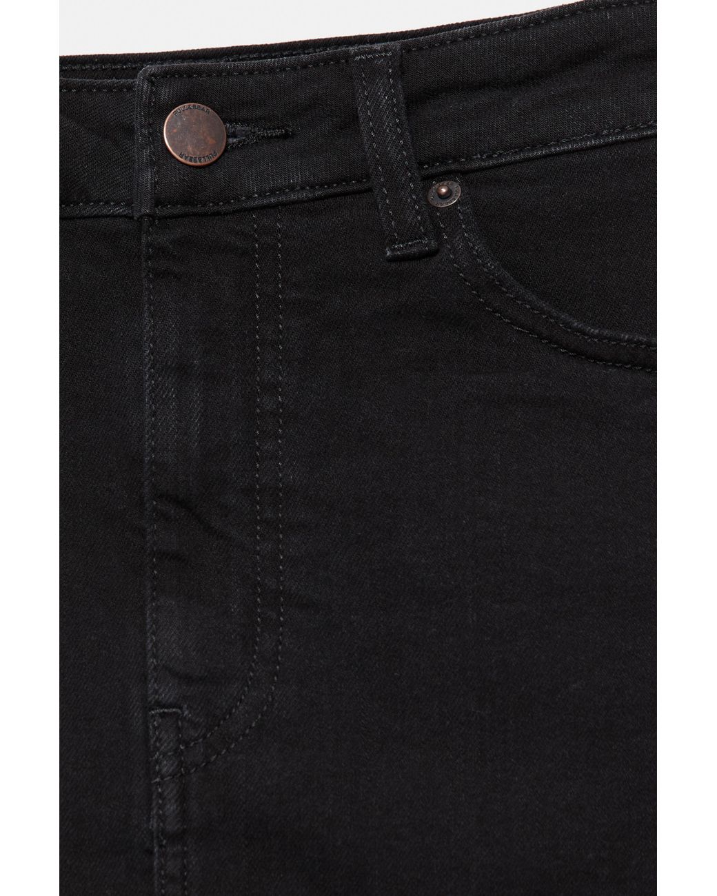 Pull&Bear Denim Broekrok in het White