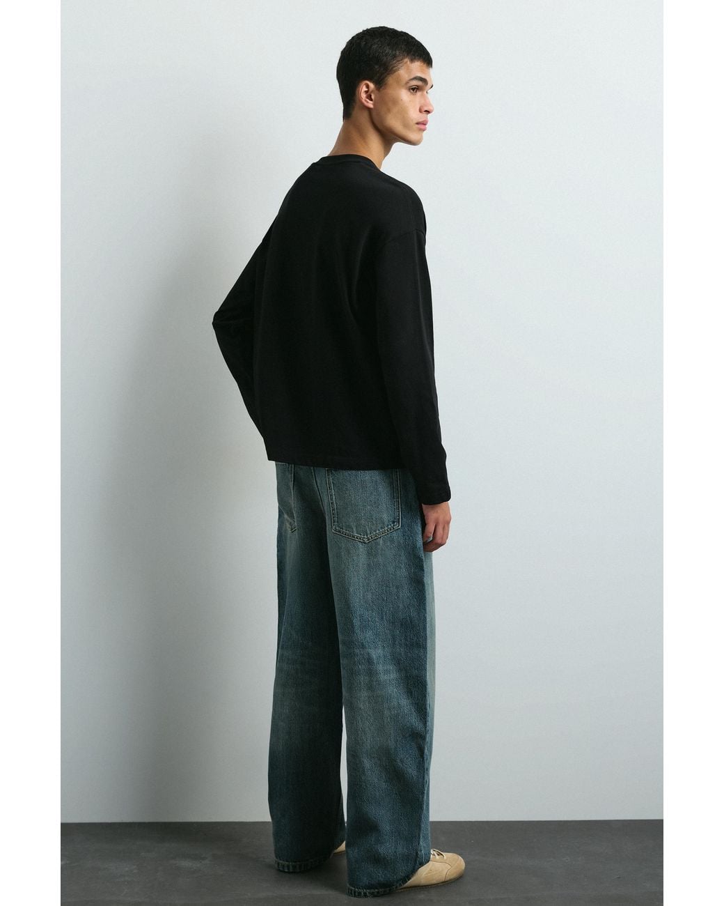 Pull&Bear Baggy Balloon Jeans in het Multicolor voor heren