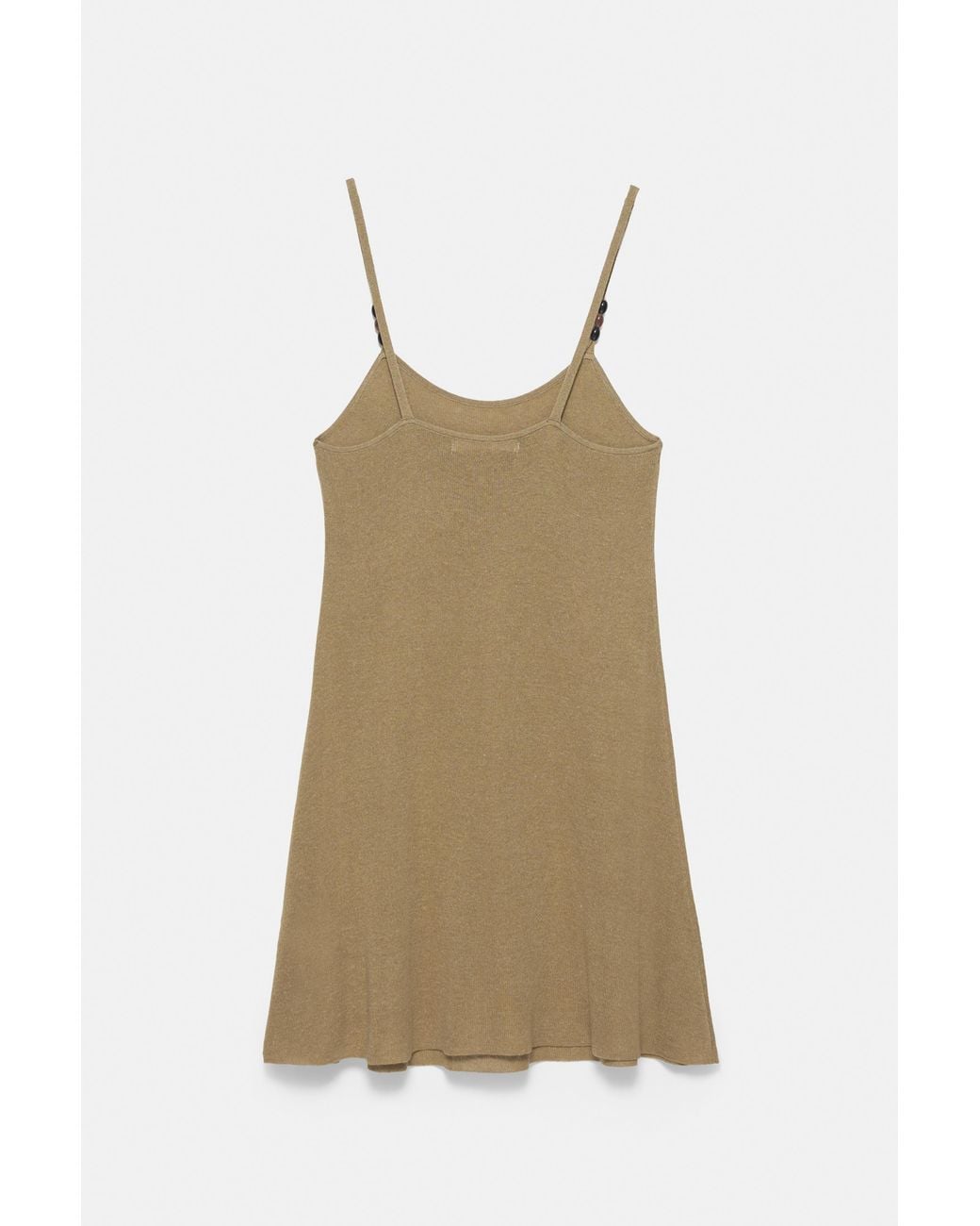 Pull&Bear Multicolor Strappy Knit Short Dress