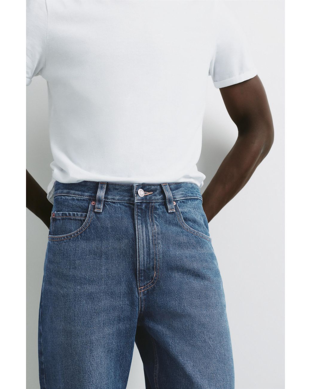 Jeans Baggy di Pull&Bear in Blue da Uomo