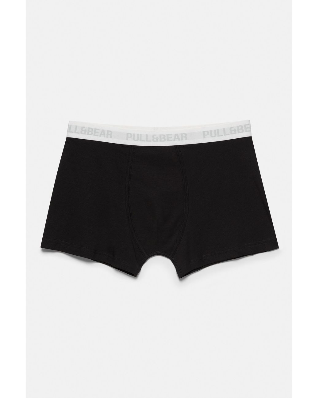 Pull&Bear Black Pack Of 3 Boxers for men
