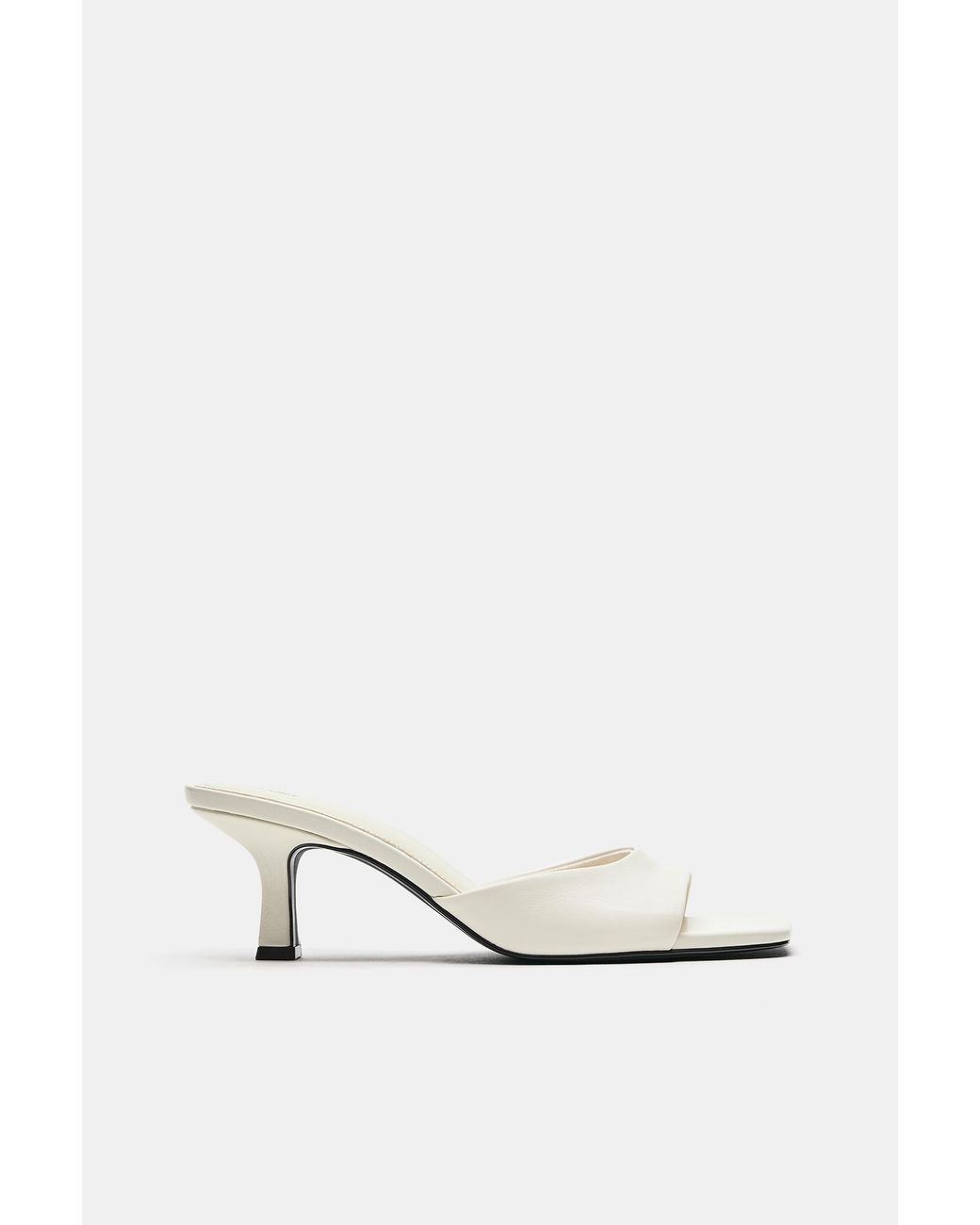 Pull&Bear Black Absatz-Mules