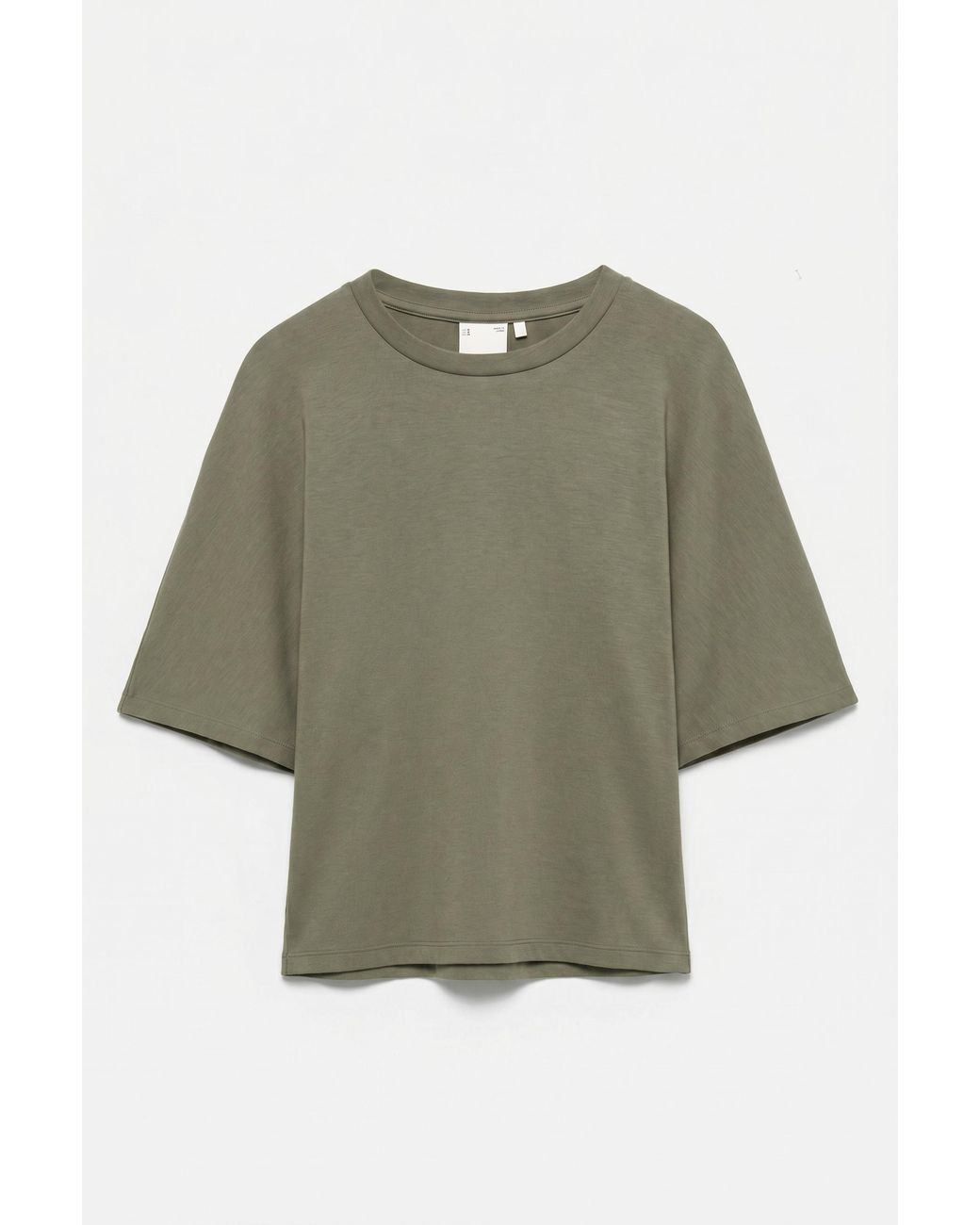 Pull&Bear Green Modal Batwing Sleeve T-Shirt