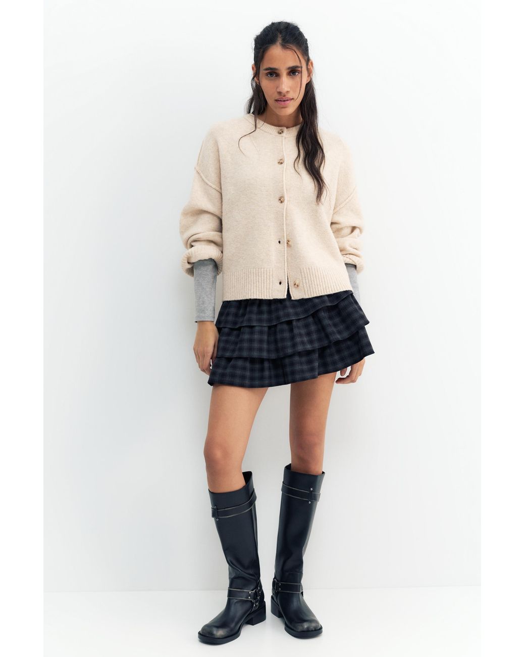 Pull&Bear Natural Soft Touch Cardigan