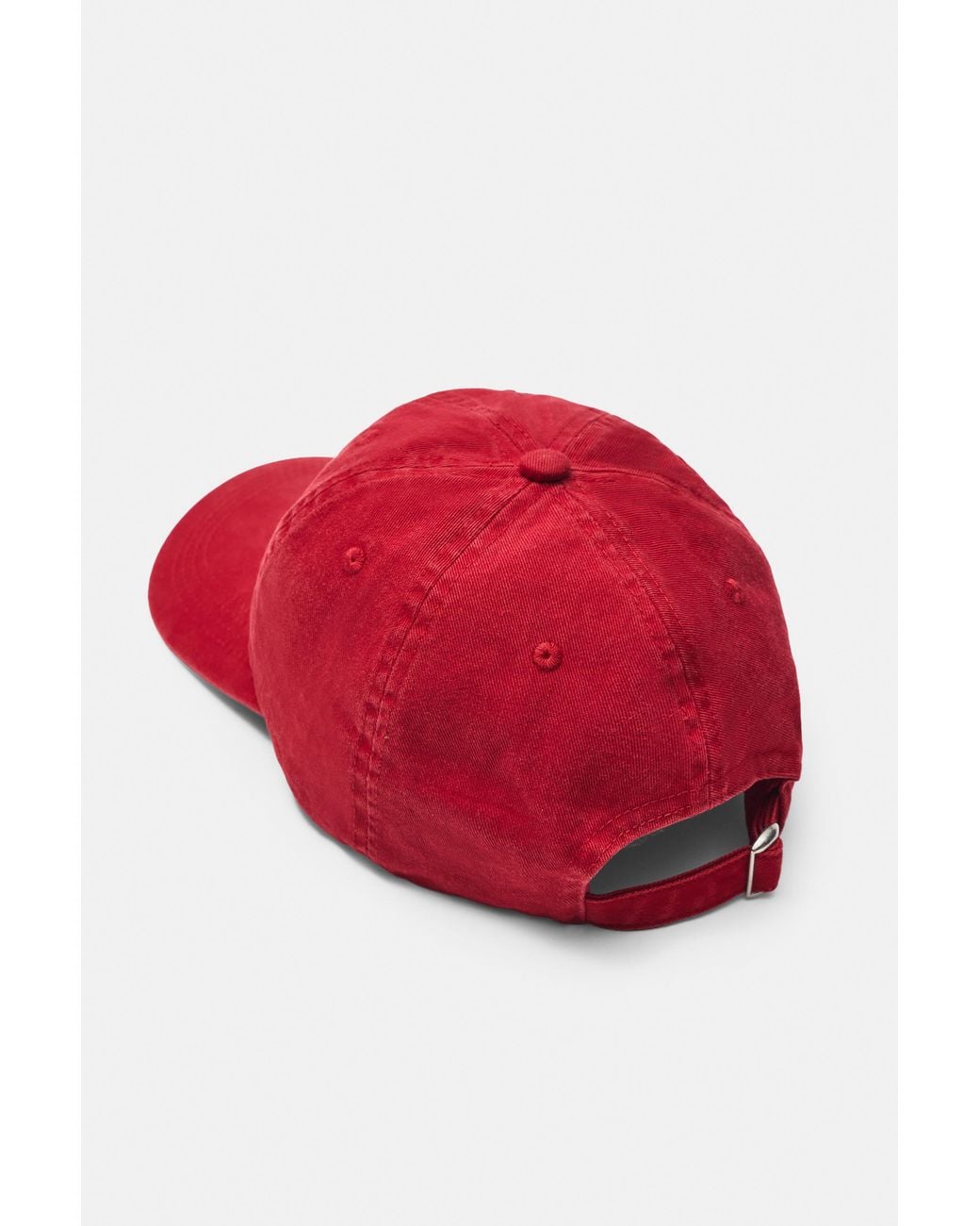 Pull&Bear Red Cap Mit New York-Grafik