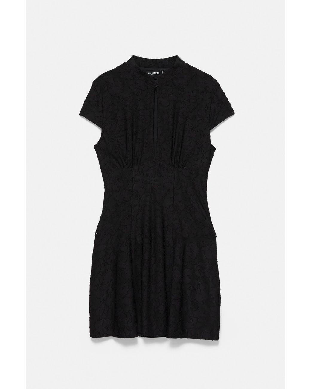 Robe Courte Jacquard Pull&Bear en coloris Black