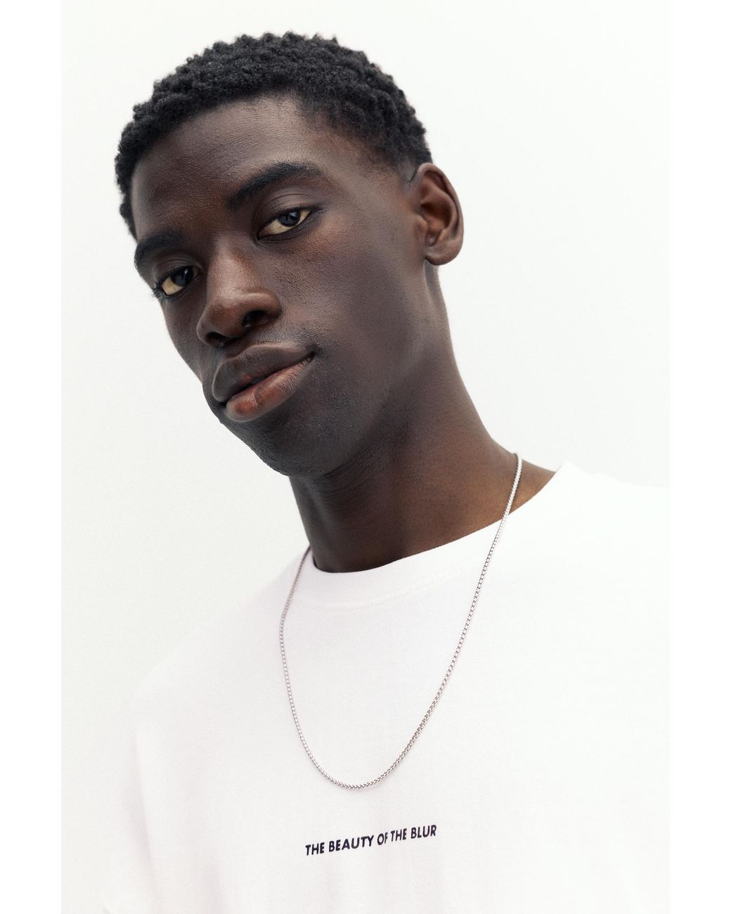 Pull&Bear Interlock T-Shirt Met Fotoprint in het White voor heren
