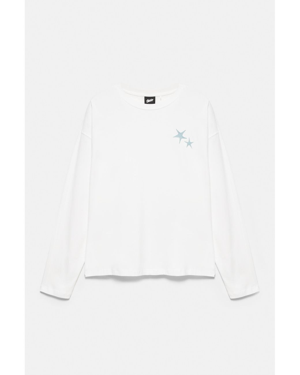 Pull&Bear Multicolor Stwd Star Boxy T-Shirt for men