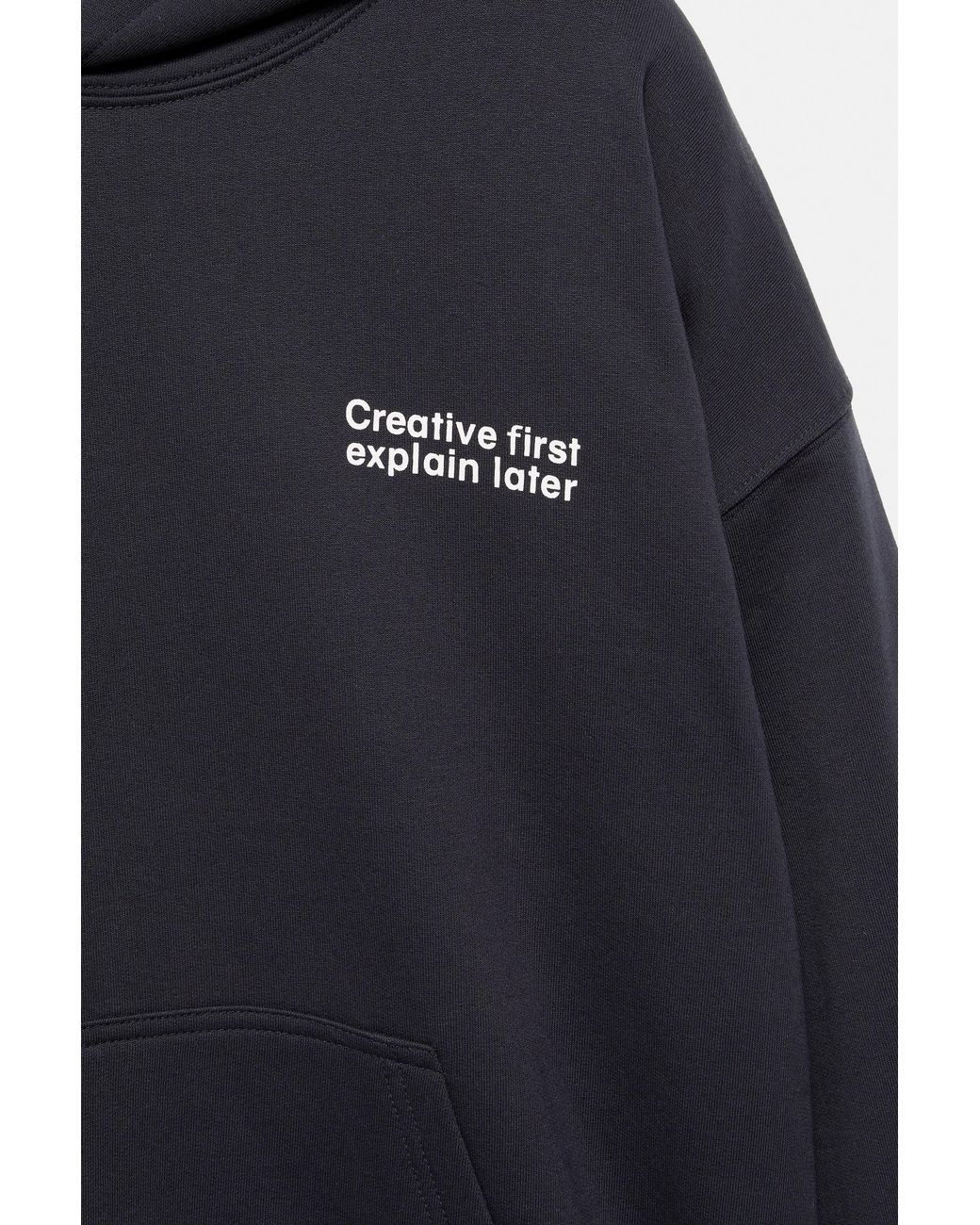 Sweat À Capuche Graphique Étoiles Pull&Bear en coloris Black