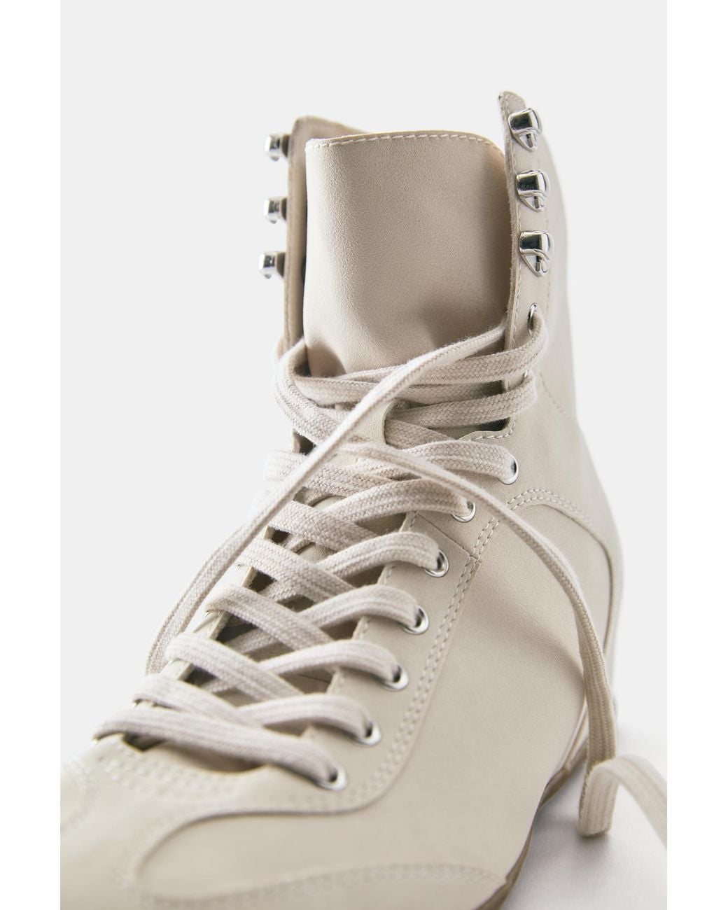 Baskets Montantes En Daim Pull&Bear en coloris Blue