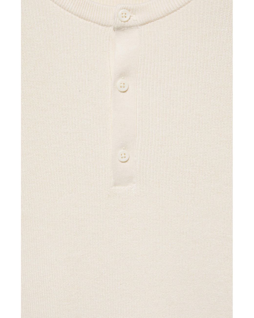Pull Col Henley Pull&Bear pour homme en coloris Natural