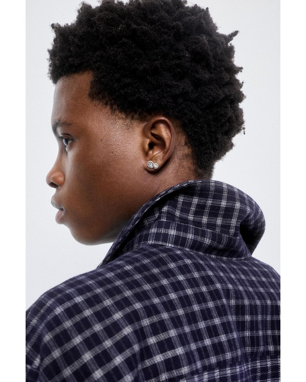 Pull&Bear Hemd Mit Karomuster Und Doppelten Ärmeln in Blue für Herren