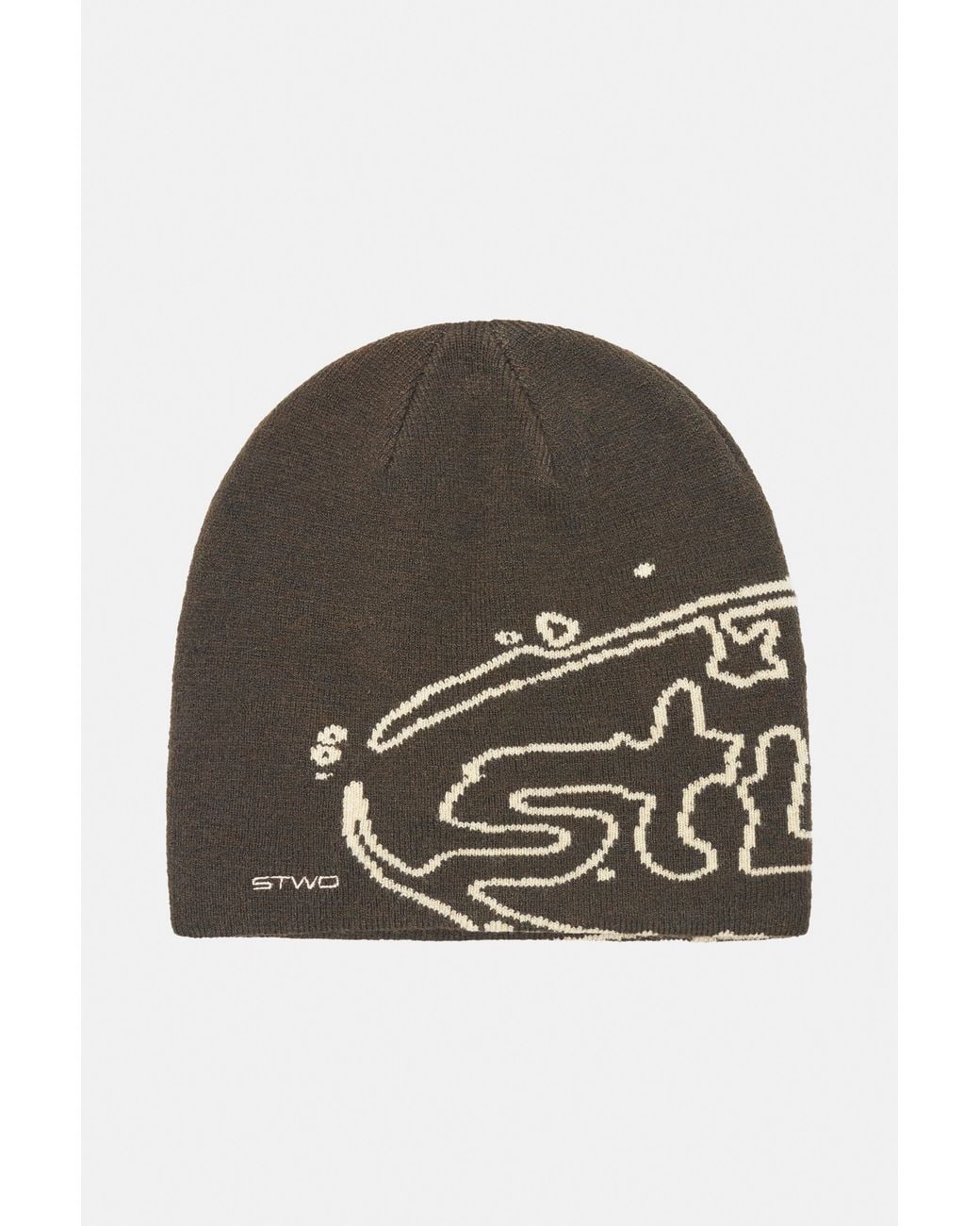 Pull&Bear Stwd Beanie in het Brown voor heren