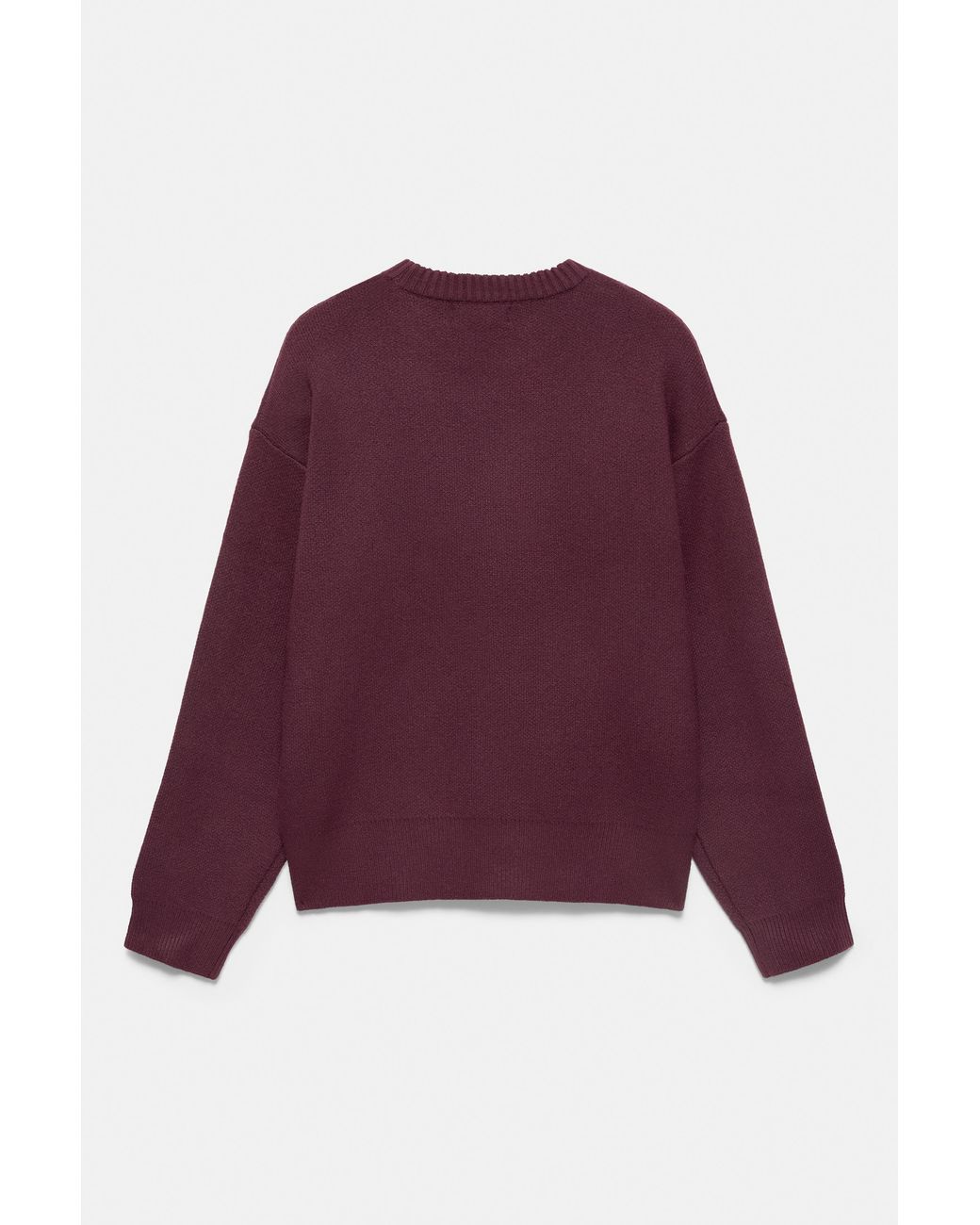 Pull Brodé Pull&Bear pour homme en coloris Purple