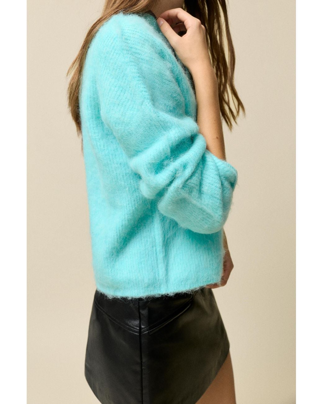 Pull&Bear Blue Soft-Touch Knit Jumper