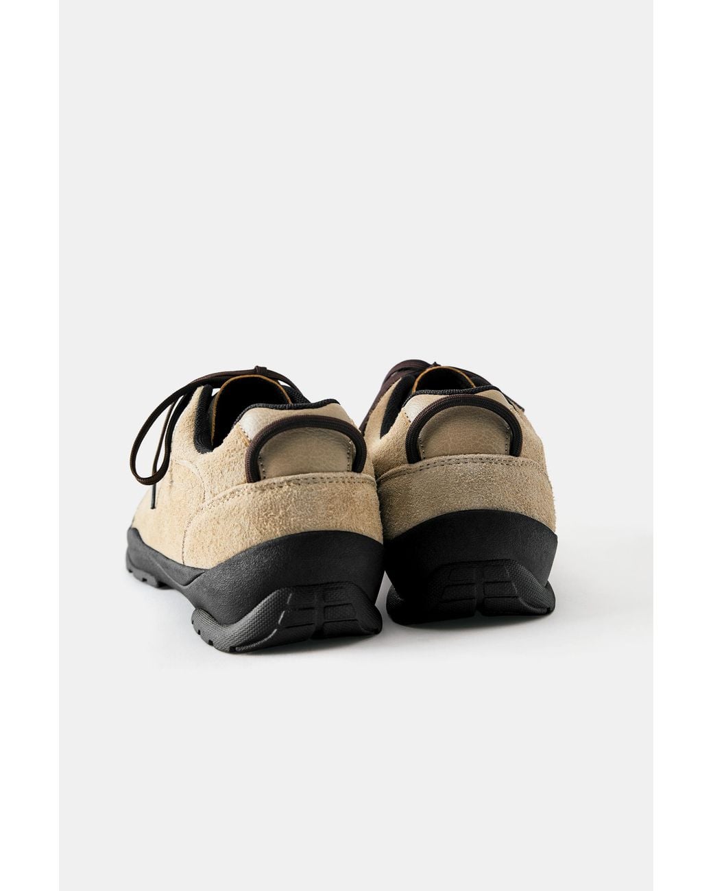 Pull&Bear Trekking-Sneaker Aus Leder in Blue für Herren